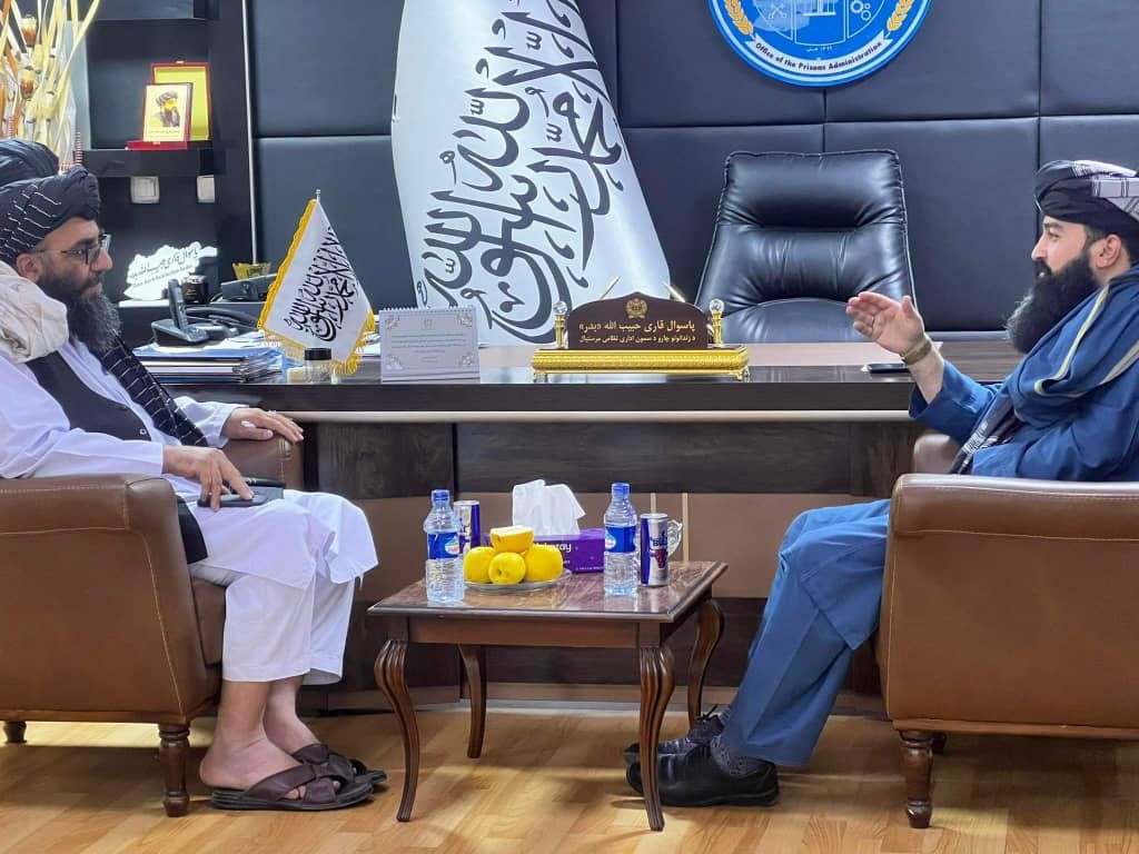 دیدار والی نورستان با معاون نظامی 